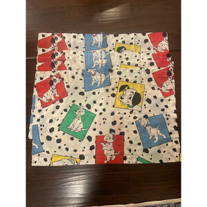 Vintage Disney 101 Dalmatians Valances Set of 4 Bibb Co USA 41x27 Curtains